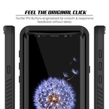 Cargar imagen en el visor de la galería, Galaxy S9 PLUS Waterproof Case, Punkcase [Extreme Series] [Slim Fit] [Shock/Snow proof] [Dirproof] Armor Cover W/ Built In Screen Protector [Black] 
