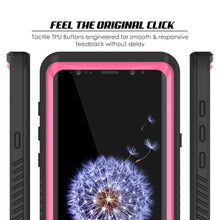 Cargar imagen en el visor de la galería, Galaxy S9 PLUS Waterproof Case, Punkcase [Extreme Series] [Slim Fit] [IP68 Certified] [Shockproof] [Snowproof] [Dirproof] Armor Cover W/ Built In Screen Protector for Samsung Galaxy S9+ [Pink] (Color in image: White)
