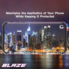 Cargar imagen en el visor de la galería, iPhone 7 PLUS Case, Punkcase [BLAZE SERIES] Protective Cover W/ PunkShield Screen Protector [Shockproof] [Slim Fit] for Apple iPhone 7 PLUS [Black] (Color in image: Red)
