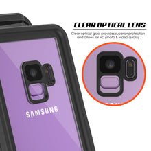 Cargar imagen en el visor de la galería, Galaxy S9 PLUS Waterproof Case, Punkcase [Extreme Series] [Slim Fit] [Shock/Snow proof] [Dirproof] Armor Cover W/ Built In Screen Protector [Black] 
