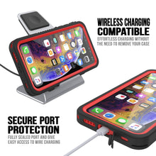 Cargar imagen en el visor de la galería, iPhone 11 Waterproof Case, Punkcase [Extreme Series] Armor Cover W/ Built In Screen Protector [Red] (Color in image: Pink)
