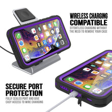 Cargar imagen en el visor de la galería, iPhone 11 Waterproof Case, Punkcase [Extreme Series] Armor Cover W/ Built In Screen Protector [Purple] (Color in image: Light Green)
