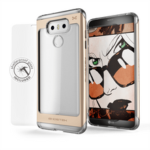 Cargar imagen en el visor de la galería, LG G6 Case, Ghostek® Cloak 2.0 Gold w/ Explosion-Proof Screen Protector | Aluminum Frame (Color in image: Red)
