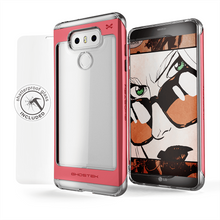 Cargar imagen en el visor de la galería, LG G6 Case, Ghostek® Cloak 2.0 Red Series w/ Explosion-Proof Screen Protector | Aluminum Frame (Color in image: Red)
