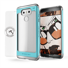 Cargar imagen en el visor de la galería, LG G6 Case, Ghostek® Cloak 2.0 Teal Series w/ Explosion-Proof Screen Protector | Aluminum Frame (Color in image: Red)
