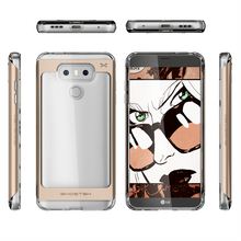 Cargar imagen en el visor de la galería, LG G6 Case, Ghostek® Cloak 2.0 Gold w/ Explosion-Proof Screen Protector | Aluminum Frame 
