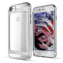Cargar imagen en el visor de la galería, iPhone 8 Case, Ghostek® Cloak 2.0 Series for Apple iPhone 8 Slim Protective Armor Case Cover | Explosion-Proof Screen Protector | Aluminum Frame | TPU Shell | Warranty | Ultra Fit (Silver) (Color in image: Silver)

