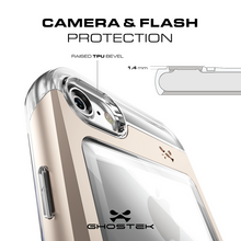Cargar imagen en el visor de la galería, iPhone 8 Case, Ghostek® Cloak 2.0 Series for Apple iPhone 8 Slim Protective Armor Case Cover | Explosion-Proof Screen Protector | Aluminum Frame | TPU Shell | Warranty | Ultra Fit (Silver) 
