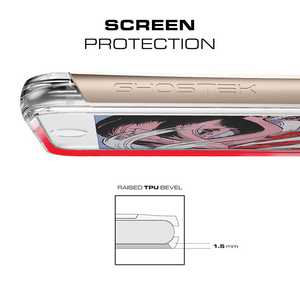 iPhone 8 Case, Ghostek® Cloak 2.0 Series for Apple iPhone 8 Slim Protective Armor Case Cover | Explosion-Proof Screen Protector | Aluminum Frame | TPU Shell | Warranty | Ultra Fit (Black) 