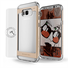 Cargar imagen en el visor de la galería, Galaxy S8 Case, Ghostek® Cloak 2.0 Gold w/ Explosion-Proof Screen Protector | Aluminum Frame (Color in image: Gold)
