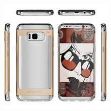 Cargar imagen en el visor de la galería, Galaxy S8 Case, Ghostek® Cloak 2.0 Gold w/ Explosion-Proof Screen Protector | Aluminum Frame (Color in image: Black)
