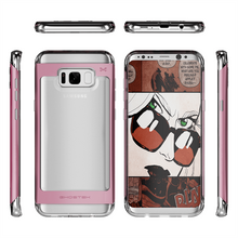 Cargar imagen en el visor de la galería, Galaxy S8 Plus Case, Ghostek Pink 2.0 Pink Series w/ ExplosionProof Screen Protector | Aluminum Frame (Color in image: Red)
