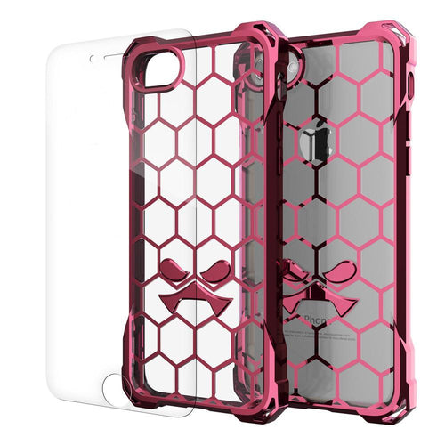iPhone 8 Case, Ghostek® Covert Peach, Premium Impact Protective Armor | Lifetime Warranty Exchange (Color in image: peach)