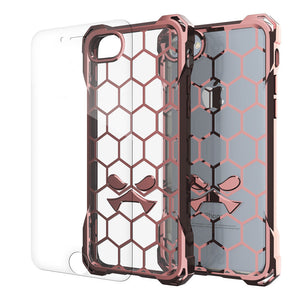 iPhone 7 Plus Case, Ghostek® Covert Rose Pink, Premium Impact Protective Armor | Warranty (Color in image: rose pink)