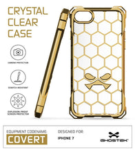 Cargar imagen en el visor de la galería, iPhone 8+ Plus Case, Ghostek® Covert Gold, Premium Impact Protective Armor | Warranty (Color in image: rose pink)
