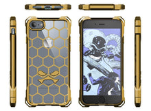 Cargar imagen en el visor de la galería, iPhone 8+ Plus Case, Ghostek® Covert Gold, Premium Impact Protective Armor | Warranty (Color in image: clear)
