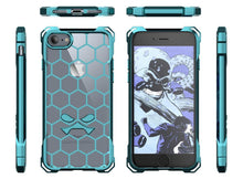 Cargar imagen en el visor de la galería, iPhone 8 Case, Ghostek® Covert Teal, Premium Impact Protective Armor | Lifetime Warranty Exchange (Color in image: space grey)
