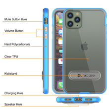 Load image into Gallery viewer, iPhone 12 Pro Max Case, PUNKcase [LUCID 3.0 Series] [Slim Fit] Protective Cover w/ Integrated Screen Protector [Blue] (Color in image: Black)
