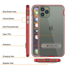 Cargar imagen en el visor de la galería, iPhone 11 Pro Case, PUNKcase [LUCID 3.0 Series] [Slim Fit] Armor Cover w/ Integrated Screen Protector [Red] (Color in image: Blue)
