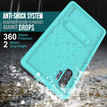 Load image into Gallery viewer, PunkCase Galaxy Note 10+ Plus Waterproof Case, [KickStud Series] Armor Cover [Teal] (Color in image: Pink)
