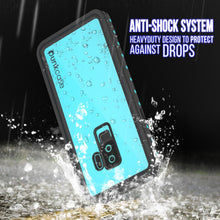 Cargar imagen en el visor de la galería, Galaxy S9 Plus Waterproof Case PunkCase StudStar Teal Thin 6.6ft Underwater IP68 Shock/Snow Proof (Color in image: red)
