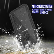 Cargar imagen en el visor de la galería, Galaxy S9 Waterproof Case, Punkcase [StudStar Series] [Slim Fit] [IP68 Certified] [Shockproof] [Dirtproof] [Snowproof] Armor Cover [Clear] (Color in image: light green)
