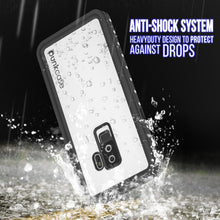 Cargar imagen en el visor de la galería, Galaxy S9 Plus Waterproof Case, Punkcase StudStar White Thin 6.6ft Underwater IP68 Shock/Snow Proof (Color in image: red)
