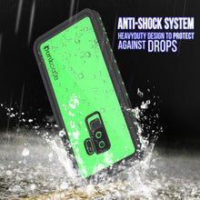 Cargar imagen en el visor de la galería, Galaxy S9 Plus Waterproof Case PunkCase StudStar Light Green Thin 6.6ft Underwater IP68 ShockProof (Color in image: red)
