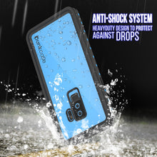 Cargar imagen en el visor de la galería, Galaxy S9 Plus Waterproof Case PunkCase StudStar Light Blue Thin 6.6ft Underwater IP68 ShockProof (Color in image: red)
