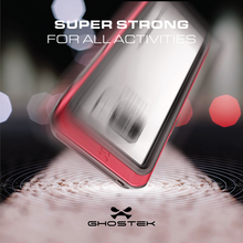 Cargar imagen en el visor de la galería, Galaxy S8 Waterproof Case, Ghostek Atomic 3 Series |Shockproof | Dirt-proof | Snow-proof | Aluminum Frame |(Black) 
