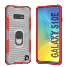 Load image into Gallery viewer, Funda Punkcase Galaxy S10e [Serie Magnetix 2.0] Funda transparente TPU protectora con soporte [Rojo]
