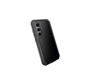Carcasa de Metal Galaxy S24 Plus, Protector de Armadura de Grado Militar Resistente [a prueba de golpes] Cuerpo Completo Duro [Verde Oscuro]