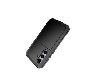 Carcasa de Metal Galaxy S24 Plus, Protector de Armadura de Grado Militar Resistente [a prueba de golpes] Cuerpo Completo Duro [Verde Oscuro]