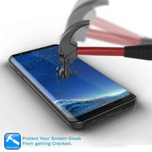 Load image into Gallery viewer, Galaxy S20+ Plus Black Punkcase Glass SHIELD Tempered Glass Screen Protector 0.33mm Thick 9H Glass (Color in image: Clear)
