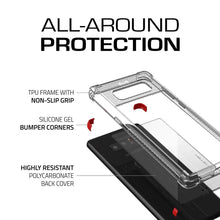 Cargar imagen en el visor de la galería, Galaxy Note 8 Case, Ghostek Covert 2 Series for Galaxy Note 8 Protective Case  [RED] (Color in image: Black)
