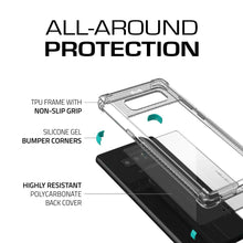 Cargar imagen en el visor de la galería, Galaxy Note 8 Case, Ghostek Covert 2 Series for Galaxy Note 8 Protective Case  [ TEAL] (Color in image: Red)
