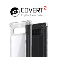 Cargar imagen en el visor de la galería, Galaxy Note 8 Case, Ghostek Covert 2 Series for Galaxy Note 8 Protective Case  [WHITE] (Color in image: Orange)
