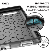 Cargar imagen en el visor de la galería, Galaxy Note 8 Case, Ghostek Exec 2 Slim Hybrid Impact Wallet Case for Samsung Galaxy Note 8 Armor | Black (Color in image: Silver)
