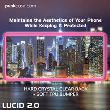 Cargar imagen en el visor de la galería, Galaxy Note 8 Case, PUNKcase [LUCID 2.0 Series] [Slim Fit] Armor Cover w/Integrated Anti-Shock System &amp; Screen Protector [Pink] (Color in image: White)

