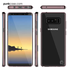 Cargar imagen en el visor de la galería, Galaxy Note 8 Case, PUNKcase [LUCID 2.0 Series] [Slim Fit] Armor Cover w/Integrated Anti-Shock System &amp; Screen Protector [Crystal Pink] (Color in image: Teal)
