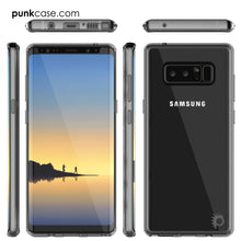 Cargar imagen en el visor de la galería, Galaxy Note 8 Case, PUNKcase [LUCID 2.0 Series] [Slim Fit] Armor Cover w/Integrated Anti-Shock System &amp; Screen Protector [Clear] (Color in image: White)
