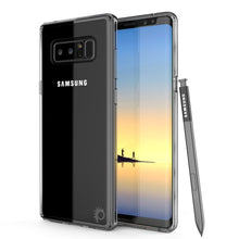 Cargar imagen en el visor de la galería, Galaxy Note 8 Case, PUNKcase [LUCID 2.0 Series] [Slim Fit] Armor Cover w/Integrated Anti-Shock System &amp; Screen Protector [Clear] (Color in image: Clear)
