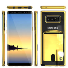 Load image into Gallery viewer, Galaxy Note 8 Case, PUNKCASE® LUCID Gold Series | Card Slot | SHIELD Screen Protector | Ultra fit 

