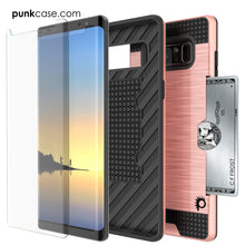 Cargar imagen en el visor de la galería, Galaxy Note 8 Case, PUNKcase [SLOT Series] Slim Fit  Samsung Note 8 [Rose] (Color in image: Black)
