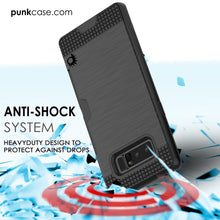 Cargar imagen en el visor de la galería, Galaxy Note 8 Case, PUNKcase [SLOT Series] Slim Fit  Samsung Note 8 [Black] (Color in image: Navy)
