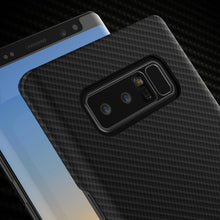 Cargar imagen en el visor de la galería, Galaxy Note 8 Case, Punkcase CarbonShield, Heavy Duty with PUNKSHIELD Screen Protector for Samsung Note 8 [jet black] 
