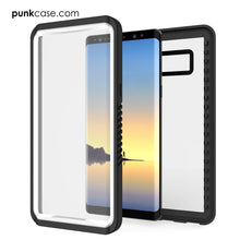 Cargar imagen en el visor de la galería, Galaxy Note 8 Case, Punkcase [Extreme Series] [Slim Fit] [IP68 Certified] [Shockproof] Armor Cover W/ Built In Screen Protector [White] (Color in image: Light Blue)
