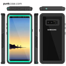 Cargar imagen en el visor de la galería, Galaxy Note 8 Case, Punkcase [Extreme Series] [Slim Fit] [IP68 Certified] [Shockproof] Armor Cover W/ Built In Screen Protector [Teal] (Color in image: Purple)
