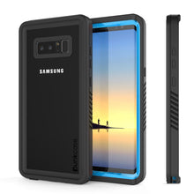 Cargar imagen en el visor de la galería, Galaxy Note 8 Case, Punkcase [Extreme Series] [Slim Fit] [IP68 Certified] [Shockproof] Armor Cover W/ Built In Screen Protector [Light Blue] (Color in image: Light Blue)
