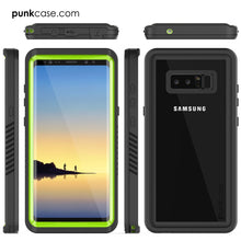 Cargar imagen en el visor de la galería, Galaxy Note 8 Case, Punkcase [Extreme Series] [Slim Fit] [IP68 Certified] [Shockproof] Armor Cover W/ Built In Screen Protector [Light Green] (Color in image: Light Blue)
